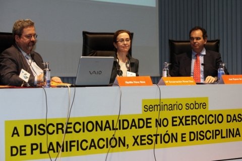Mar&iacute;a Encarnaci&oacute;n Rivas D&iacute;az, Secretaria Xeral de Ordenaci&oacute;n do Territorio e Urbanismo. - Seminario sobre a Discrecionalidade no Exercicio das Potestades de Planificación, Xestión e Disciplina Urbanística